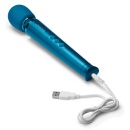 Różdżka do masażu Petite Blue – elastyczna szyjka, głowica 4,7 cm, długość 25,4 cm - 6