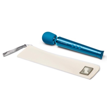 Różdżka do masażu Petite Blue – elastyczna szyjka, głowica 4,7 cm, długość 25,4 cm - 7