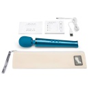 Różdżka do masażu Petite Blue – elastyczna szyjka, głowica 4,7 cm, długość 25,4 cm - 8