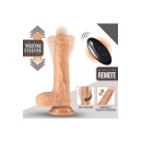 Dr. Grey - Realistyczny Dildo Silikonowy: Thrusting, Gyrating i Wibracje, 19,6 cm, Wanilia - 4
