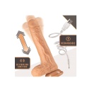Dr. Grey - Realistyczny Dildo Silikonowy: Thrusting, Gyrating i Wibracje, 19,6 cm, Wanilia - 5
