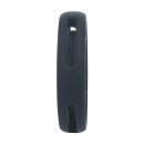 Classic Grooved Silicone Cock and Ball Ring - Black - 5