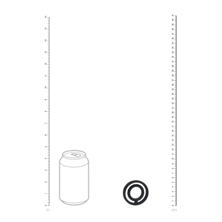 Classic Grooved Silicone Cock and Ball Ring - Black - 6