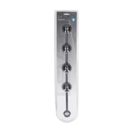 Round Silicone Anal Balls - XL - 50mm - Black - 2