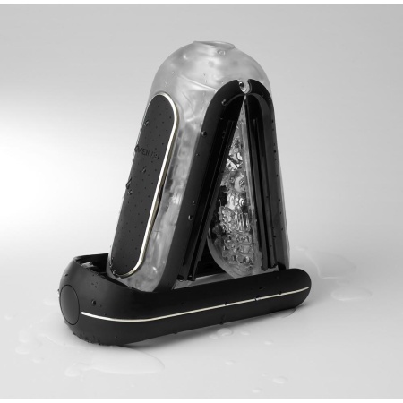 Masturbator Flip Zero Electronic z 2 silnikami i 5 trybami wibracji, 18 cm - 3