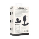 Remote Control Vibrating Liquid Silicone Anal Plug - Black - 3