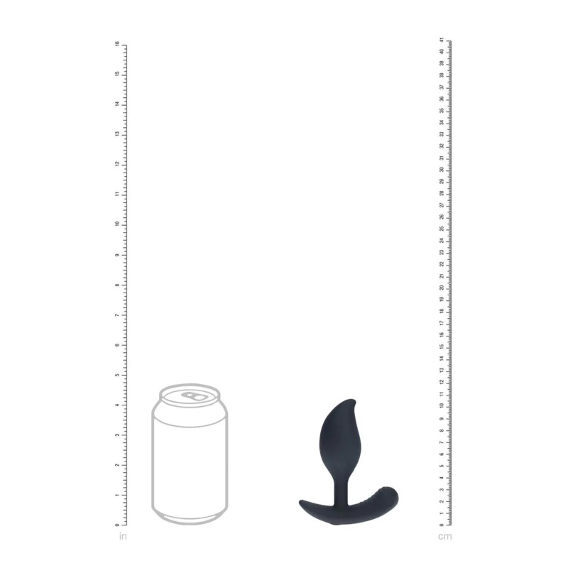Remote Control Vibrating Liquid Silicone Anal Plug - Black - 9