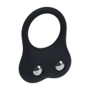 Silicone Training Cockring - M - Black - 1