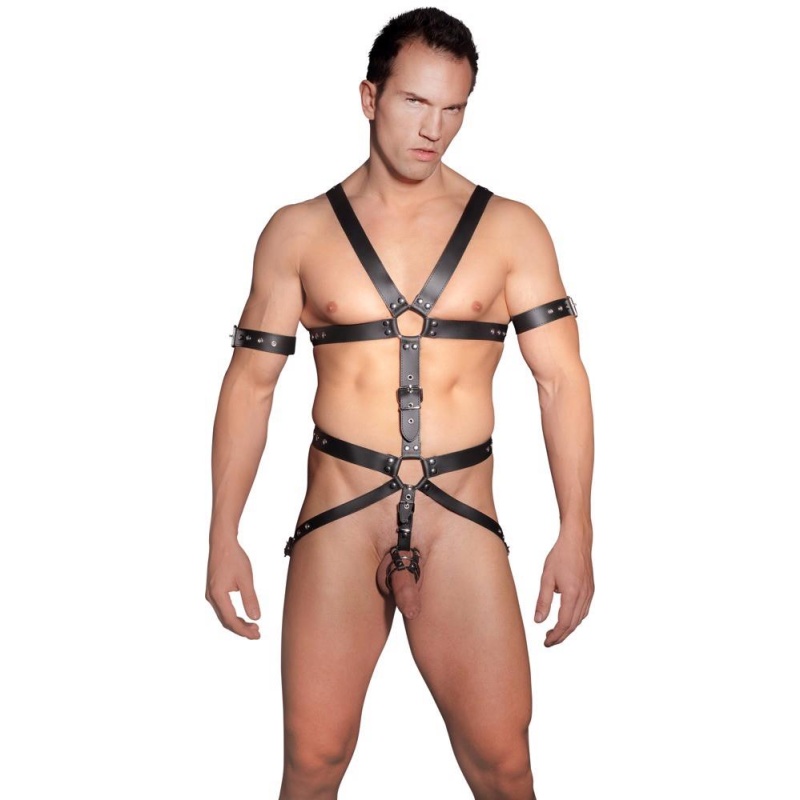 Men's Leather Harness LP-664 - 2