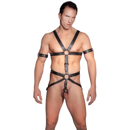 Men's Leather Harness LP-664 - 2