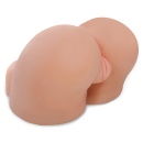 Tors masturbacyjny PDX Fuck Me Silly Petite z podwójnym kanałem waginalno-analnym, 27,5 × 27,9 cm, 4,5 kg - 2