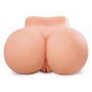 Tors masturbacyjny PDX Fuck Me Silly Petite z podwójnym kanałem waginalno-analnym, 27,5 × 27,9 cm, 4,5 kg - 5