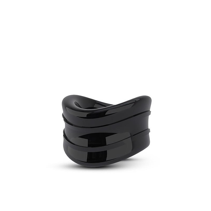 Rozciągacz jąder Beef Ball Stretcher Snug - trójżebrowy TPE, średnica wewnętrzna 2,5 cm - 2