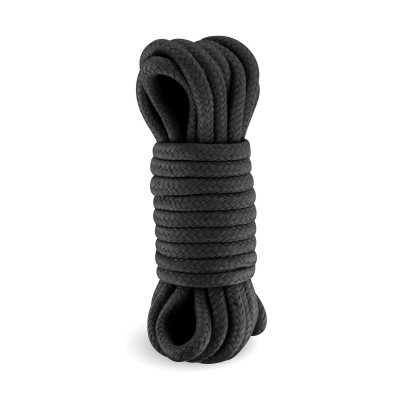 SM BONDAGE ROPE BLACK 5M (Size: T1) - 1