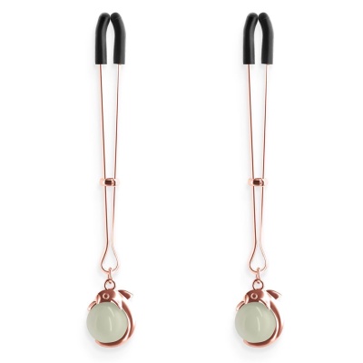 BOUND NIPPLE CLAMPS G1 ROSE GOLD - 1 2