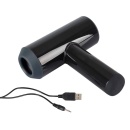 Masturbator Rebel z podwójną stymulacją, 7 trybami wibracji i 3 prędkościami ruchu, długość 21,3 cm - 8