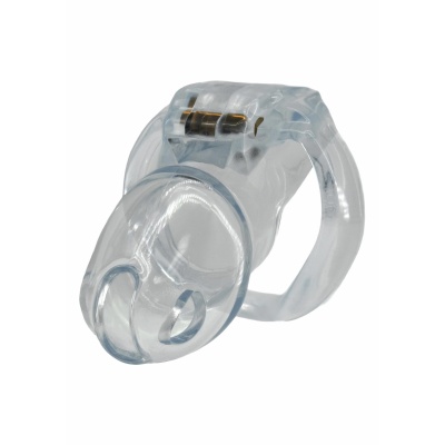 Clear Control Cock Cage Long - 1
