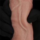 Dildo Nature Cock 23,5 cm – dwuwarstwowy silikon, realistyczne żyłki - 4