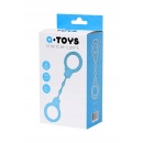 Kajdanki elastyczne A-Toys - jednoczęściowe, silikonowe, bez zapięć i regulacji, średnica otworu 6,1 cm, długość 33 cm - 5