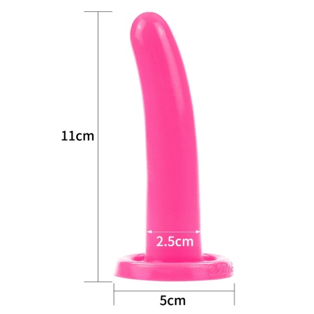 Dildo silikonowe Holy Dong Small 11,4 cm różowe - 2