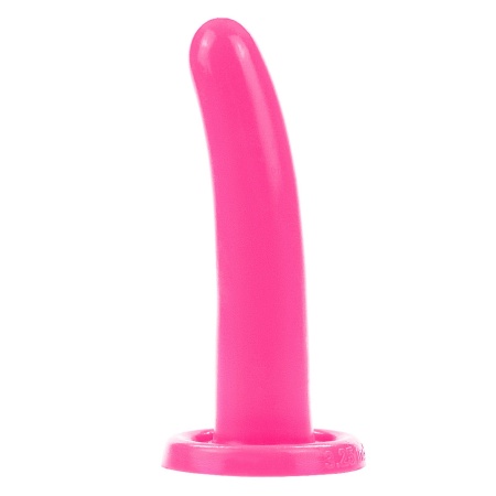 Dildo silikonowe Holy Dong Small 11,4 cm różowe - 4