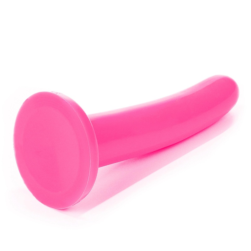 Dildo silikonowe Holy Dong Small 11,4 cm różowe - 6