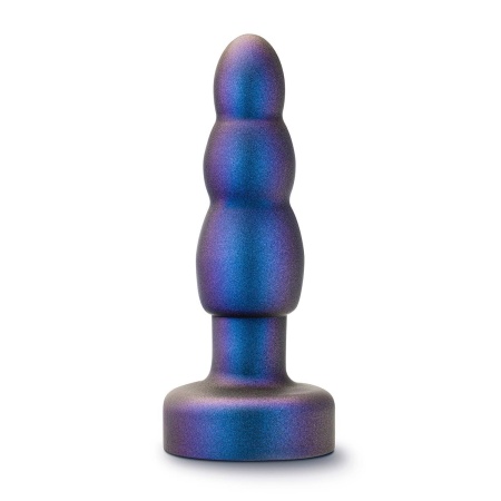 Korek analny Matrix Kinetik Plug Space Age Blue - żyrowanie 360°, 5 rzędów obrotowych kulek, 10 trybów wibracji, 14,6 cm - 3