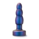 Korek analny Matrix Kinetik Plug Space Age Blue - żyrowanie 360°, 5 rzędów obrotowych kulek, 10 trybów wibracji, 14,6 cm - 3
