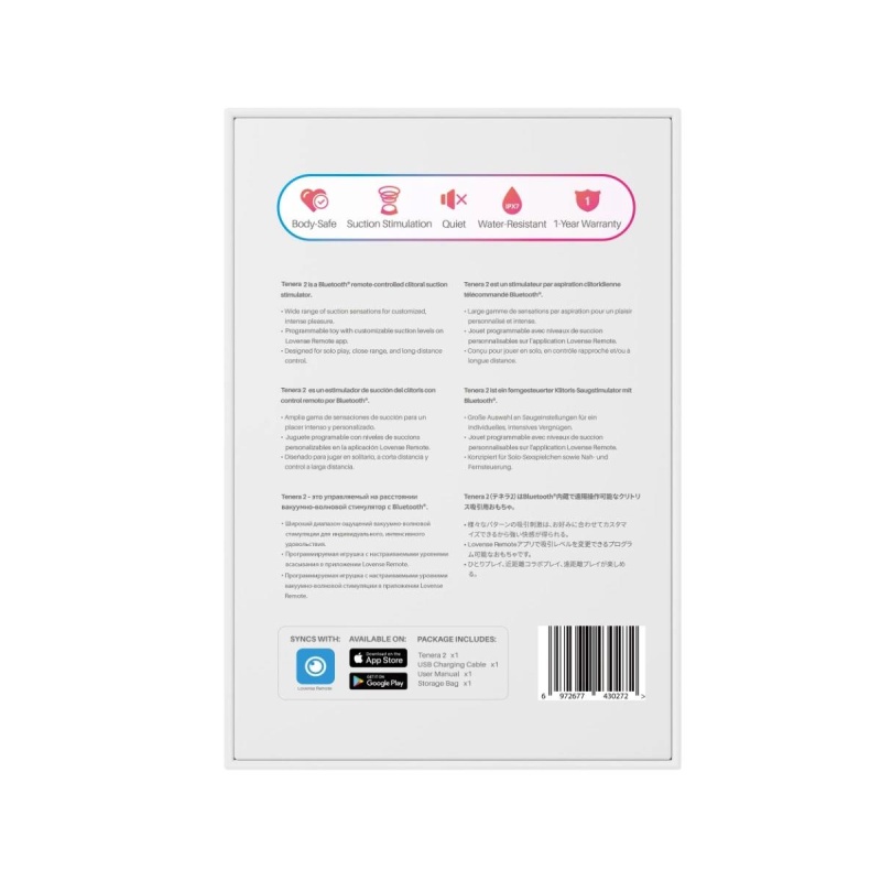 Lovense Tenera 2 Clitoral Suction Stimulator - 10