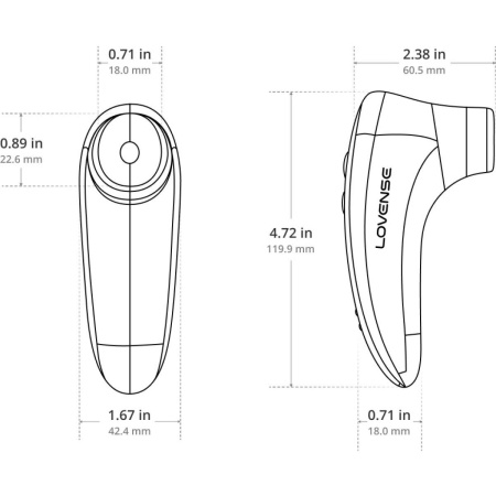 Lovense Tenera 2 Clitoral Suction Stimulator - 13