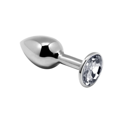 Mini Metal Butt Plug M clear - 1
