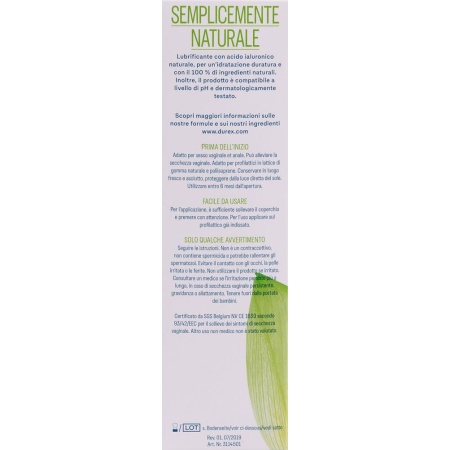 Durex Naturals Lubricant100 ml - 5
