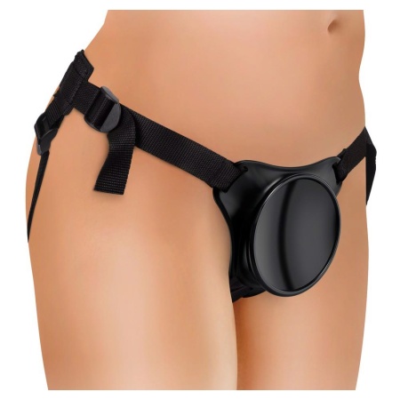 Uprząż strap-on KCE Beginner z anatomiczną płytą 13 × 14 × 5 cm i regulacją 61–137 cm - 3