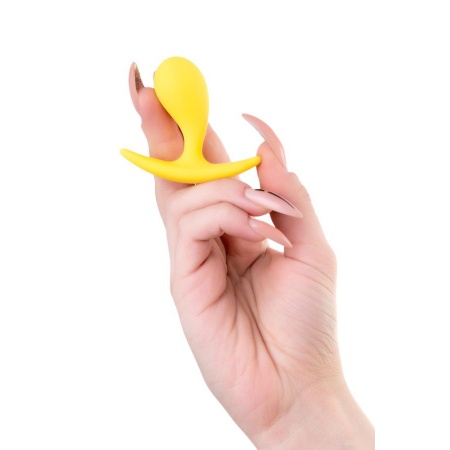 Korek analny Blob, silikonowy, wodoodporny, 5,5 cm - 5