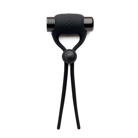 Adjustable Vibrating Cock Ring - 1