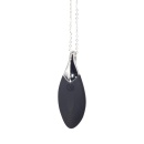 Vibrating necklace Liberty Leaf Black - 1