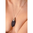 Vibrating necklace Liberty Leaf Black - 4