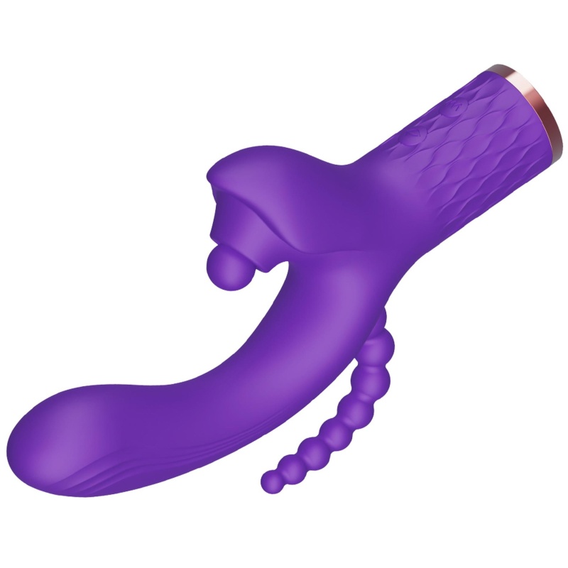 Wibrator Patty - 7 trybów wibracji, 7 funkcji drgań kulki, zakrzywiony korpus z silikonu medycznego - 3