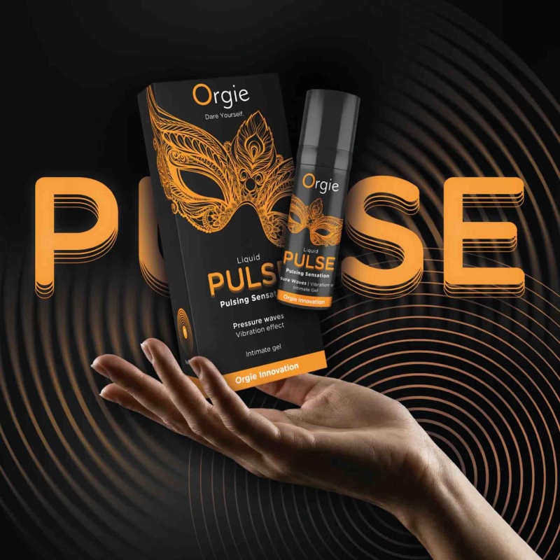 LIQUID PULSE - PULSING SENSATION INTIMATE GEL - 15 ML - 4