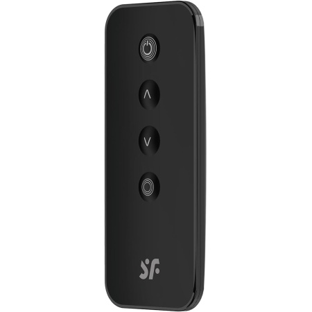 Ribbed Petal Connect App - prążkowany wibrator G-spot z elastycznym ogonkiem, 2 silniki, 21 cm - 5