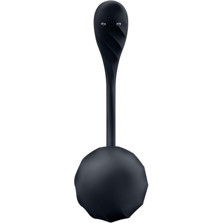 Ribbed Petal Connect App - prążkowany wibrator G-spot z elastycznym ogonkiem, 2 silniki, 21 cm - 6