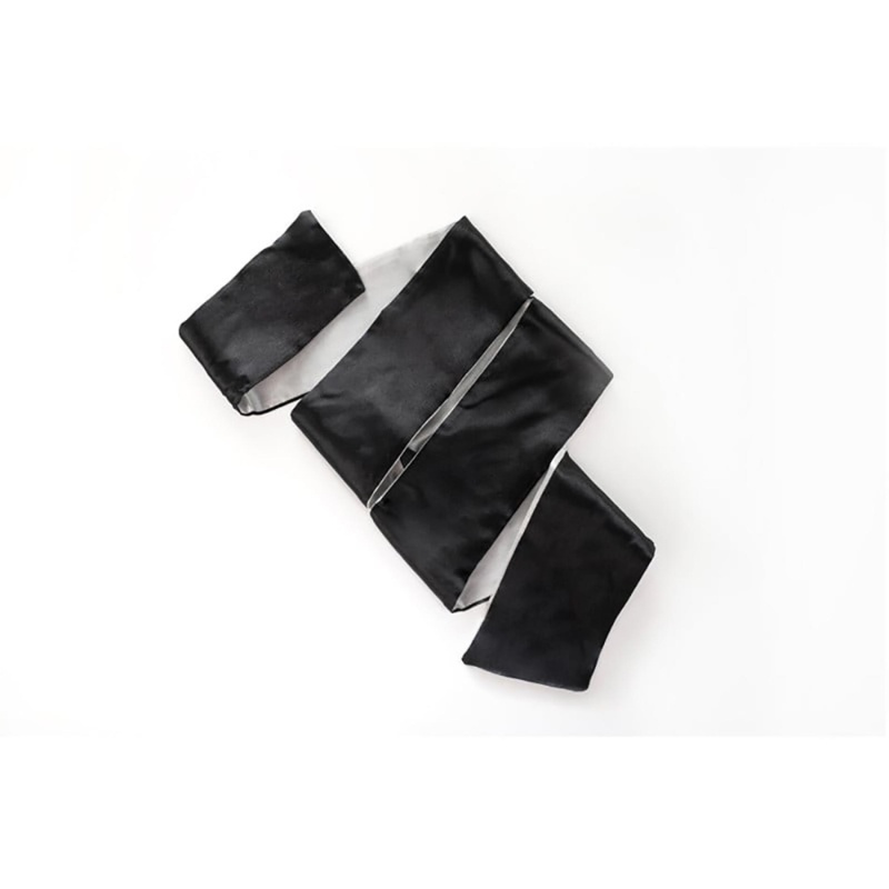 Soft silky feel satin blindfold - 3