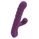 Wibrator królik Javida 3 F.Rabbit Vibe: 3 silniki, funkcja pchania i stukania, 23,7 cm - 7