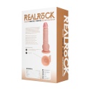Wibrator z jądrami, funkcją wibracji i ruchu posuwistego oraz przyssawką - 20,5 cm - 4