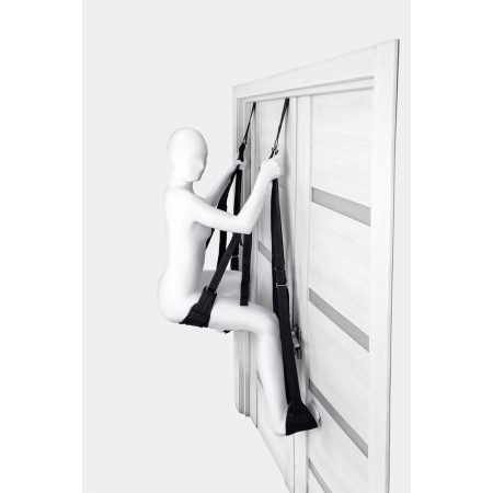 Huśtawka erotyczna Anonymo Sex Swing On The Door, nylonowe pasy regulowane, 56 × 37 × 8 cm - 4