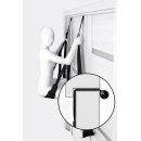 Huśtawka erotyczna Anonymo Sex Swing On The Door, nylonowe pasy regulowane, 56 × 37 × 8 cm - 5