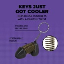 Super John - Keychain - Black - 5