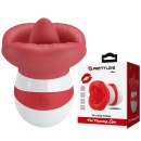 Stymulator łechtaczki Mina z ruchomym języczkiem 9,5 cm - 1