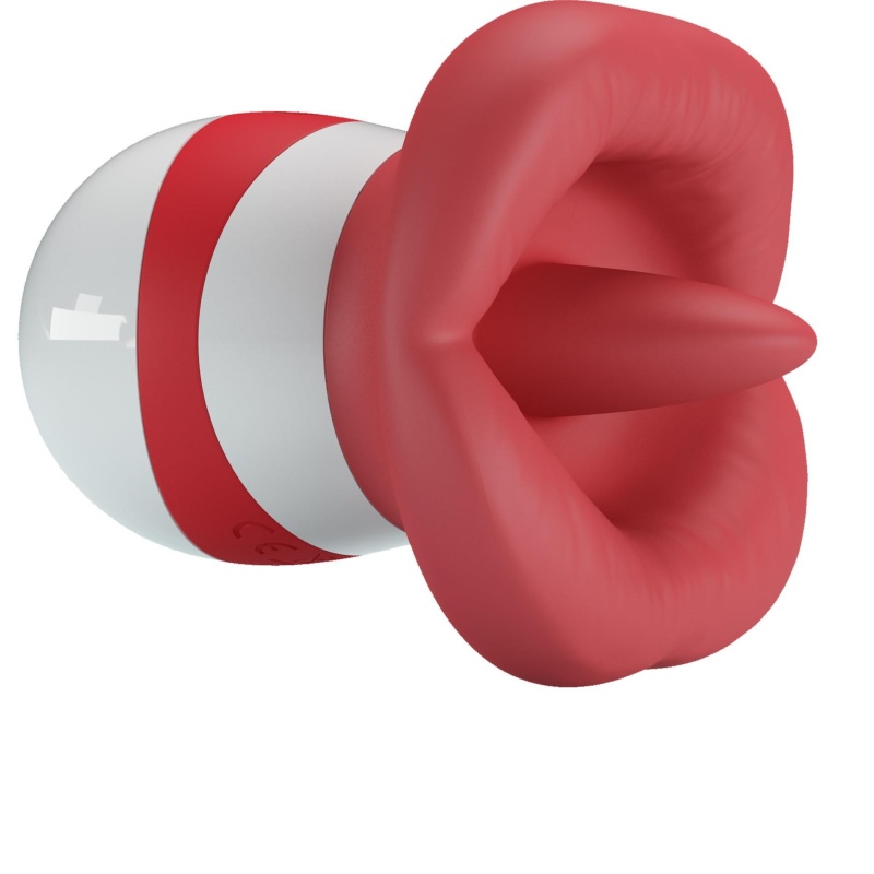 Stymulator łechtaczki Mina z ruchomym języczkiem 9,5 cm - 7