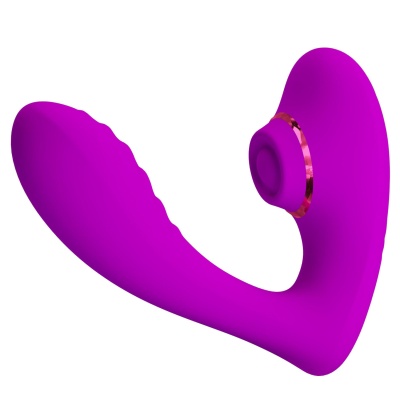 Stymulator łechtaczki Naty z wibracjami i pulsacją, 14 cm - 1 2